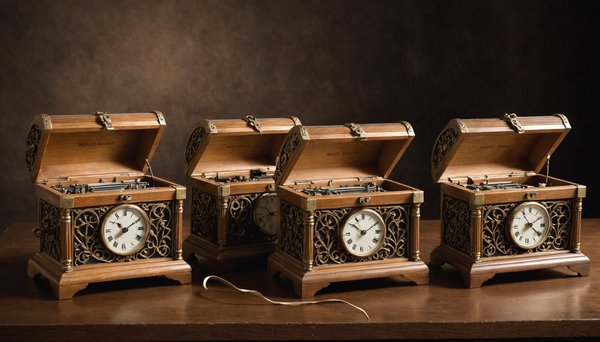 Les boîtes à musique : mélodies et souvenirs intemporels.